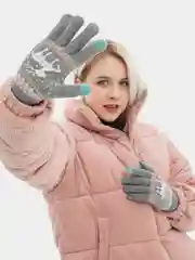 Белый перчатки сенсорные