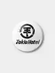 Черный значок Tokio Hotel, 37 мм