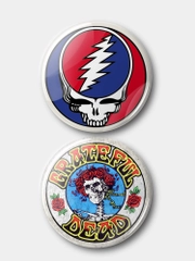 Значок "Grateful Dead", 37 мм