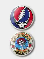 Значок "Grateful Dead", 37 мм