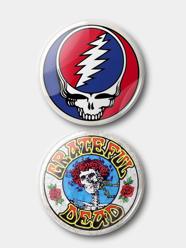 Значок "Grateful Dead", 37 мм