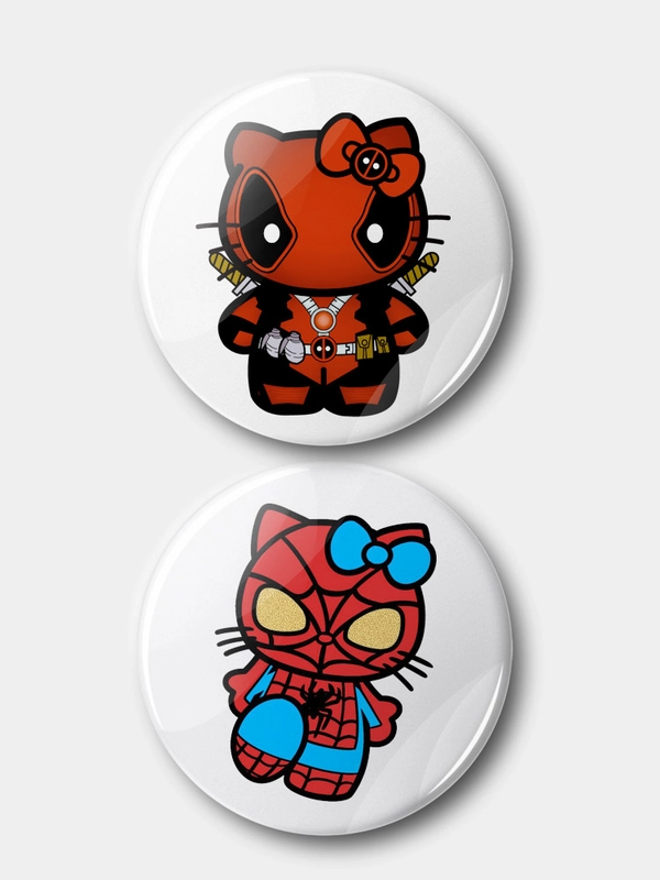 Значок " Hello Kitty", 37 мм