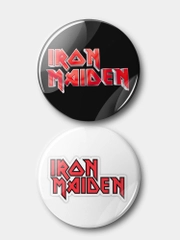 Значок "Iron Maiden", 37 мм