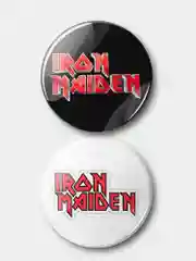 Значок "Iron Maiden", 37 мм