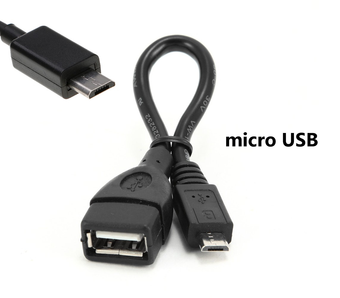 Кабель OTG. Переходник USB-micro USB/ USB-Type C/ USB-mini USB купить по  цене 100 ₽ в интернет-магазине KazanExpress