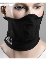 Маска защитная Windstopper, эластичная, неопреновая, черная