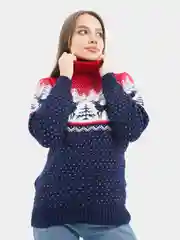 Новогодний свитер с оленями, унисекс