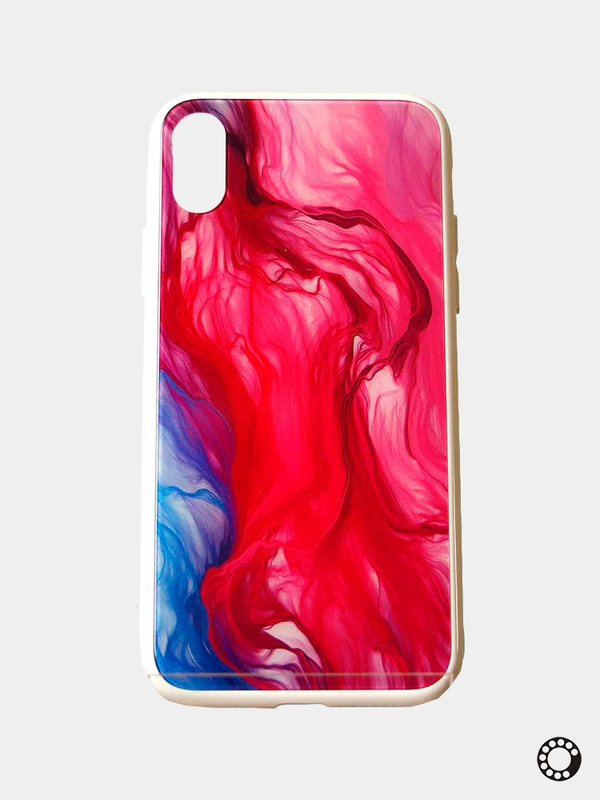 Чехол iPhone XR с рисунком акварель