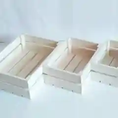 Белый ящик, кашпо, бокс из дерева