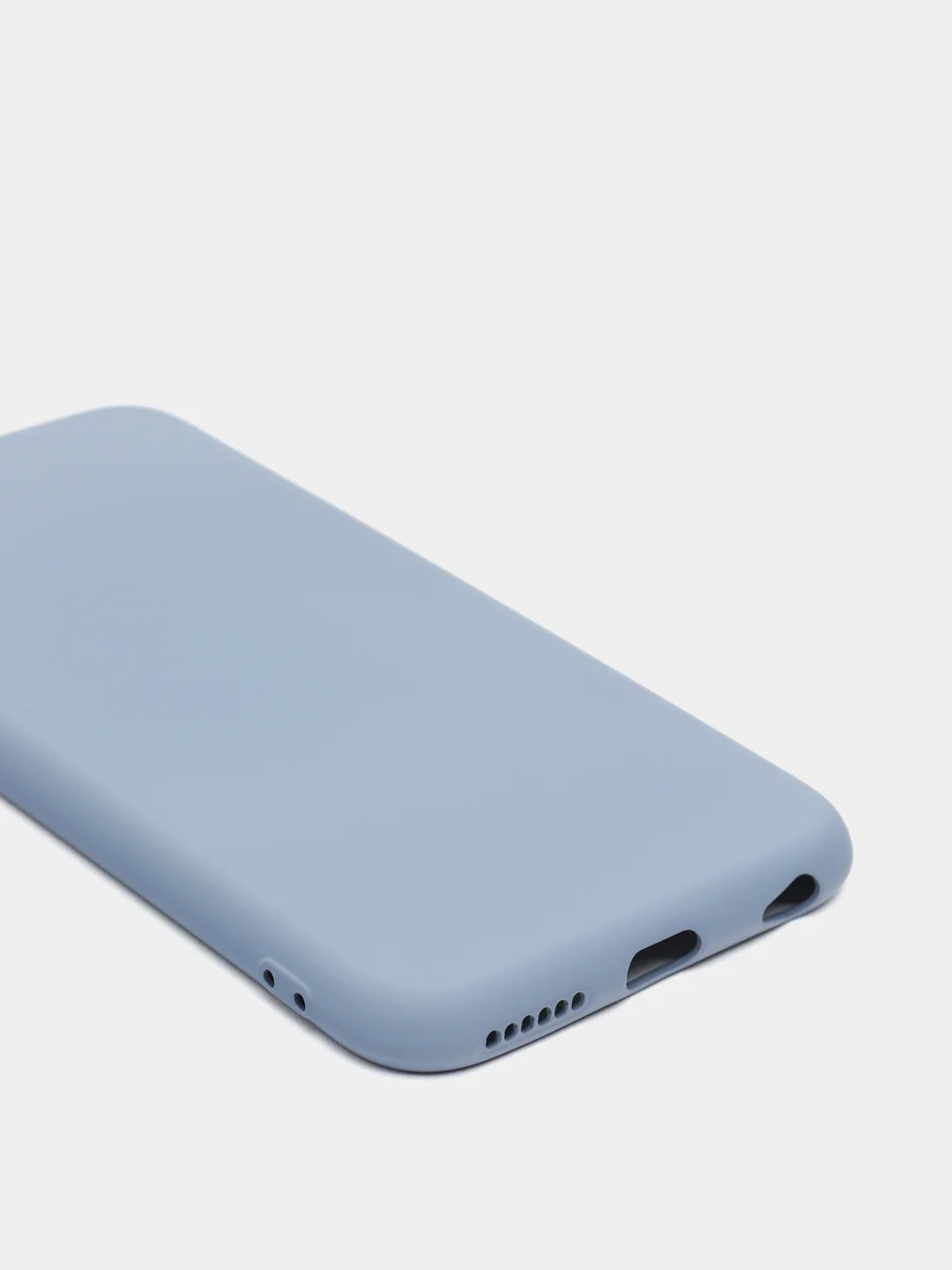 Синий меланж чехол силиконовый для iPhone 11, 11 Pro, 11 Pro Max, Mobios