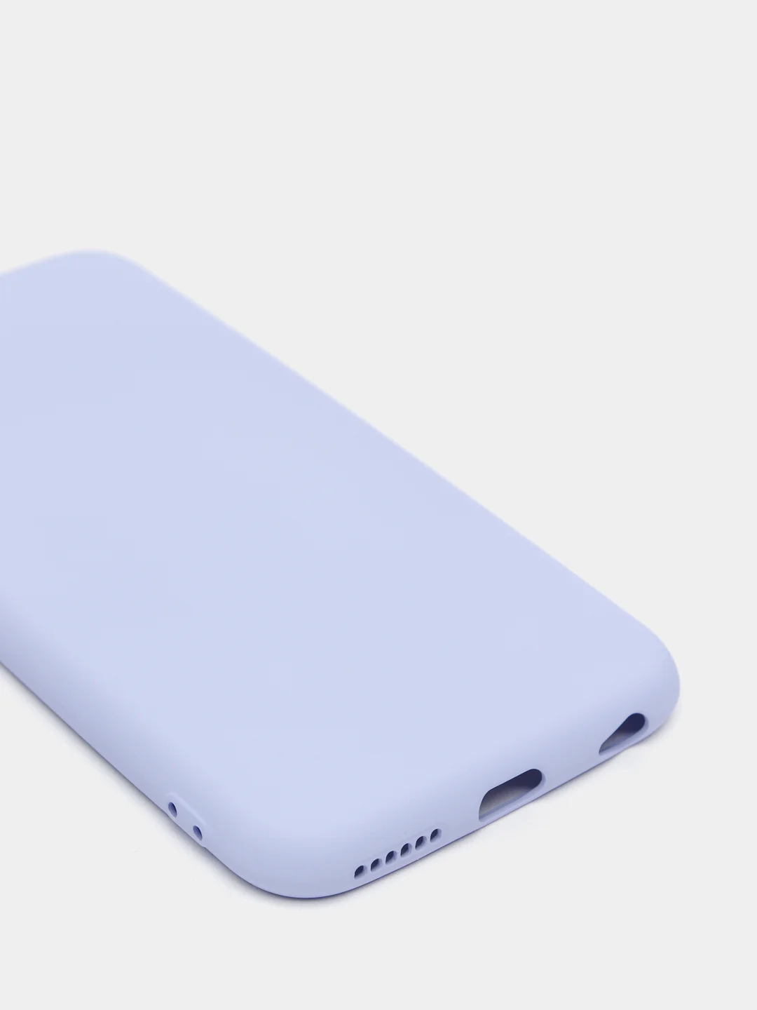Лавандовый чехол силиконовый для iPhone 11, 11 Pro, 11 Pro Max, Mobios