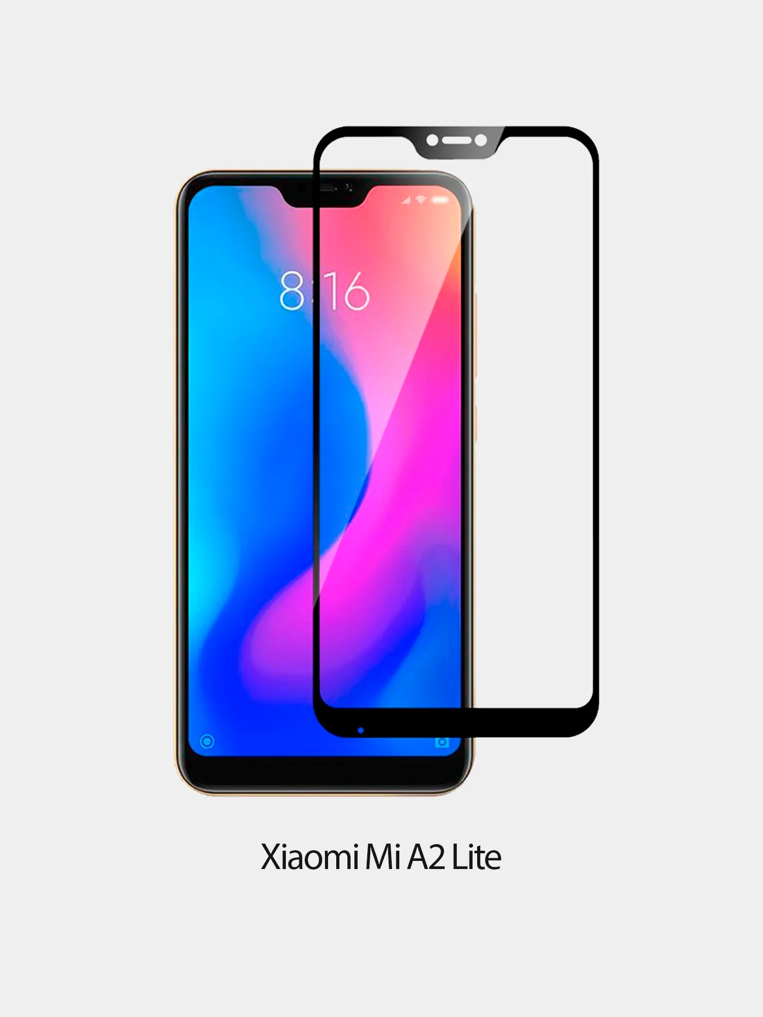Защитное стекло 5D с тонкой рамкой для Xiaomi Mi 9