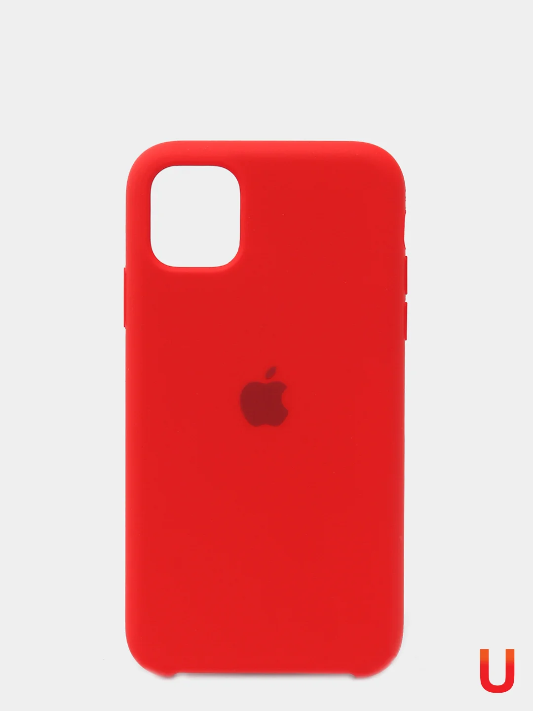 Красный чехол силиконовый для Apple iPhone 12Pro/12Mini/12/7/8