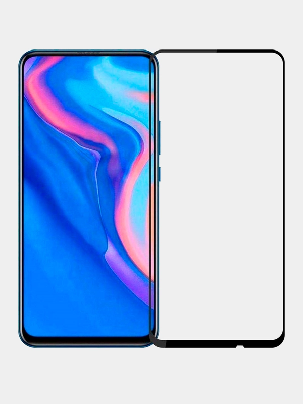 Защитное стекло 5D с тонкой рамкой для Huawei Nova 5Z, P Smart Plus
