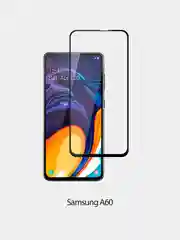 Черный защитное стекло 5D с тонкой рамкой для Samsung A60,A90,A20E 2019,A2 Core,J4 Core 2019
