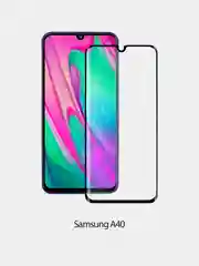 Черный защитное стекло 5D с тонкой рамкой для Samsung A60,A90,A20E 2019,A2 Core,J4 Core 2019