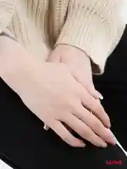 Серебряное кольцо дорожка в подарочной коробке Elena