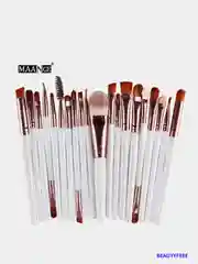 Серый меланж набор кистей для макияжа MAANGE 20 шт., кисти для макияжа в наборе