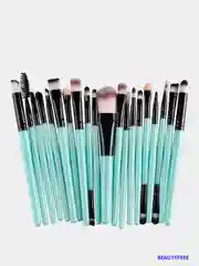 Лайм набор кистей для макияжа MAANGE 20 шт., кисти для макияжа в наборе