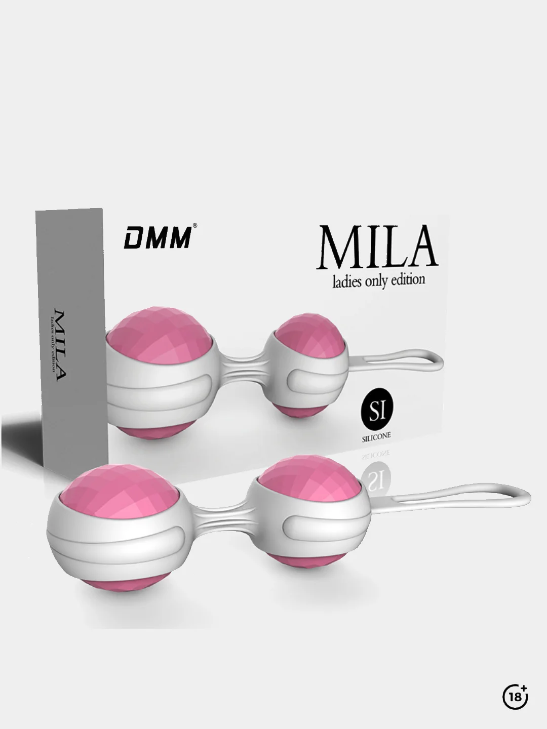 Розовый вагинальные шарики dmm