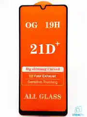 Черный защитное стекло "21D" Samsung Galaxy A41