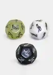 Кубики для эротической игры с позами из Камасутры, 3 вида