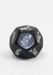 Черный кубики для эротической игры с позами из Камасутры, 3 вида