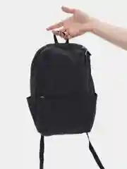 Черный мини рюкзак "Pakkit mini" женский, сумка женская спортивная, городской, черный, 9,5 л