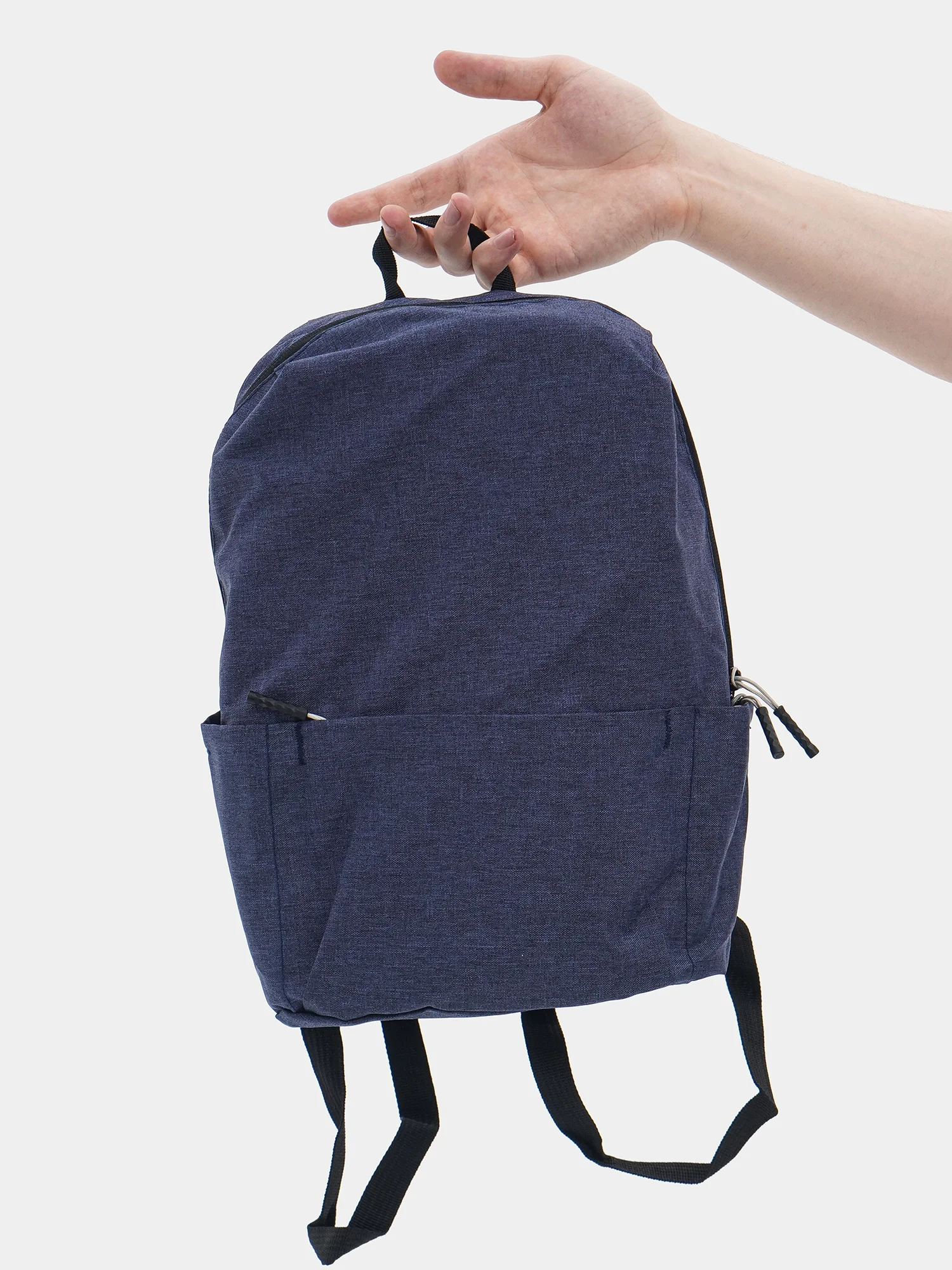 Темно-синий мини рюкзак "Pakkit mini" женский, сумка женская спортивная, городской, черный, 9,5 л