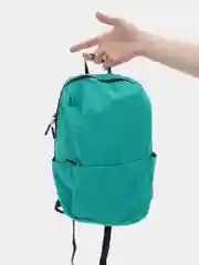 Бирюзовый мини рюкзак "Pakkit mini" женский, сумка женская спортивная, городской, черный, 9,5 л