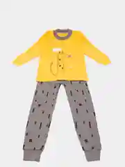 Желтый детская пижама