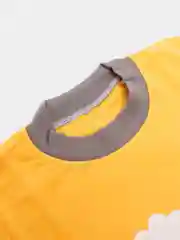 Желтый детская пижама