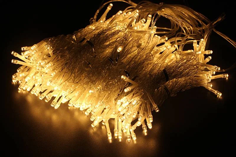 Лимонный гирлянда занавески, 3 х 3 м, 300 ламп