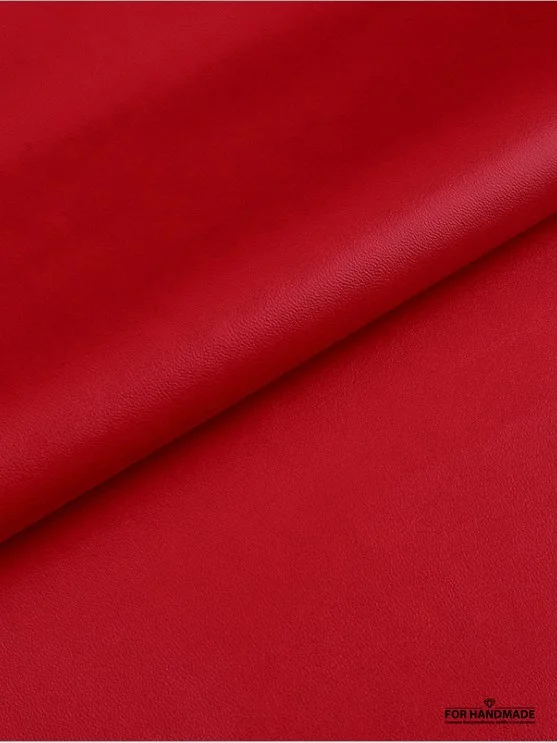 Красный искусственная кожа, кожзам 20*30 см
