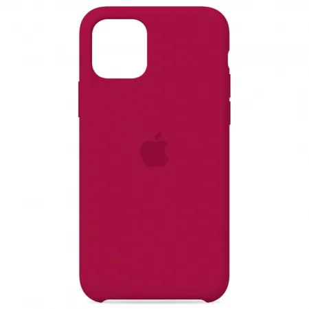 Багровый чехол Silicon Case для iPhone 11 Pro Max