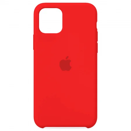 Красный чехол Silicon Case для iPhone 11 Pro Max