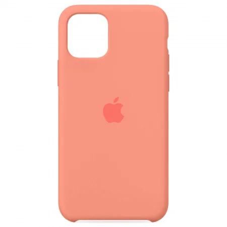 Коралловый меланж чехол Silicon Case для iPhone 11 Pro Max