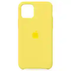 Желтый чехол Silicon Case для iPhone 11 Pro Max