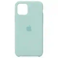 Мятный чехол Silicon Case для iPhone 11 Pro Max