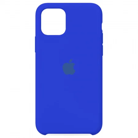 Темно-синий чехол Silicon Case для iPhone 11 Pro Max