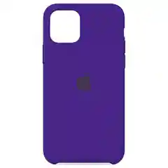 Пурпурный чехол Silicon Case для iPhone 11 Pro Max