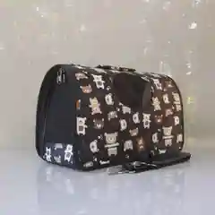 Лавандовый переноска для кошек и собак мелких пород, с принтом, 40 х 21 х 27 см