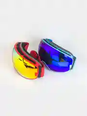 Красный очки горнолыжные