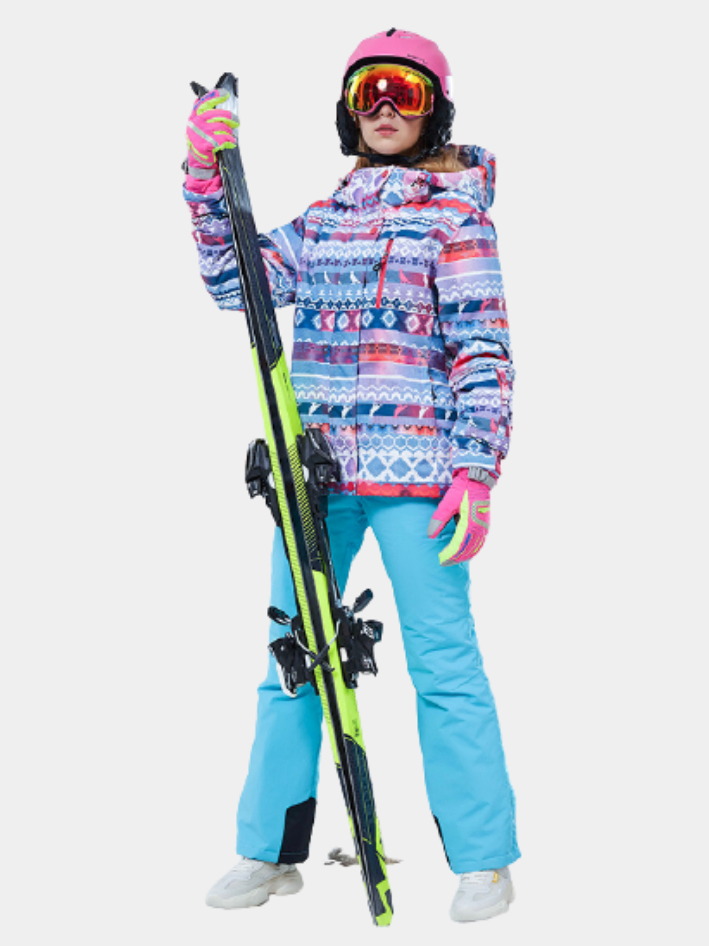 Женский горнолыжный костюм купить по цене 4990 ₽ в интернет-магазине KazanExpress