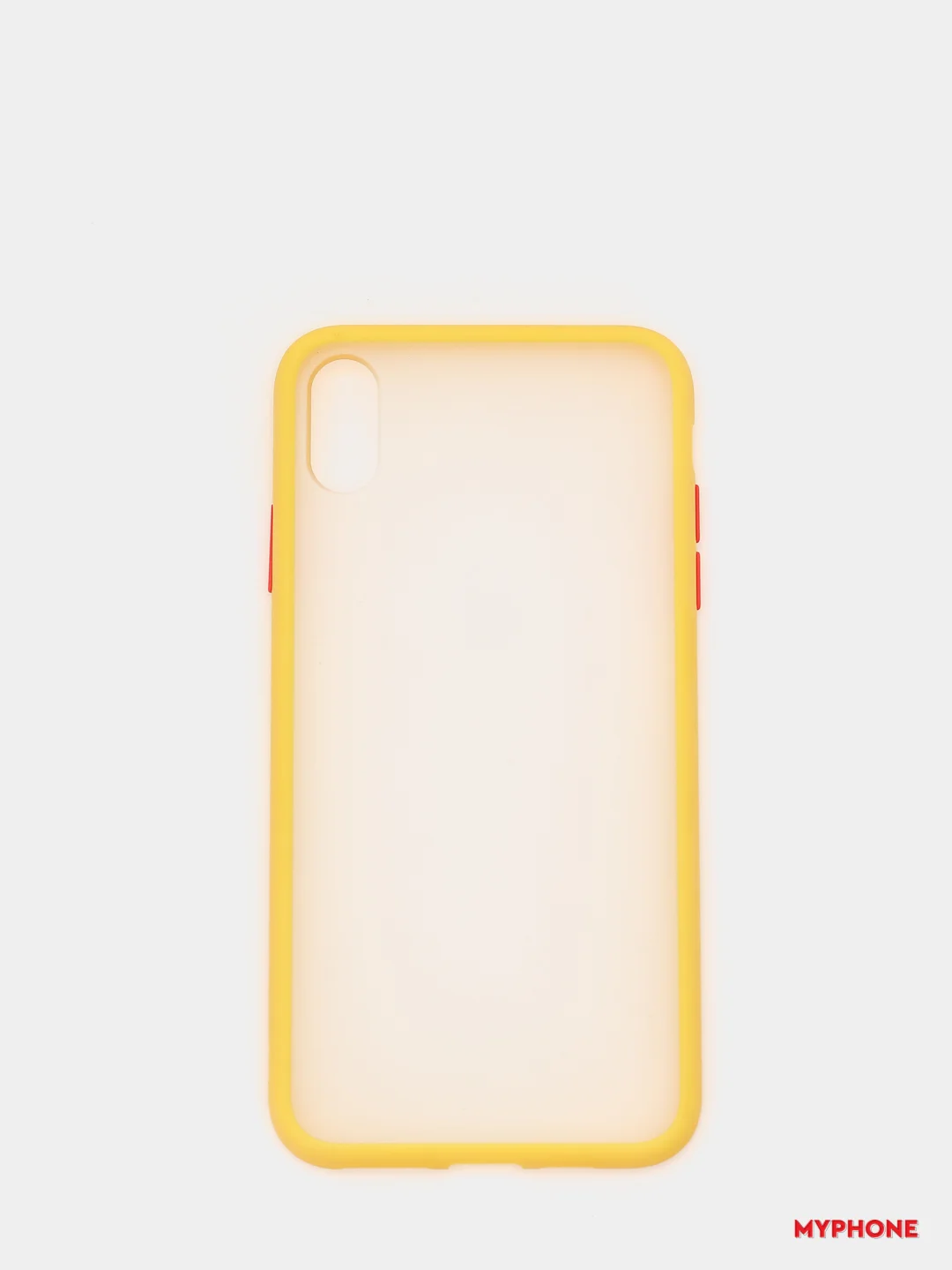 Желтый чехол для Apple iPhone XS Max
