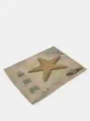 Оливковый салфетки для сервировки "Морской мотив"