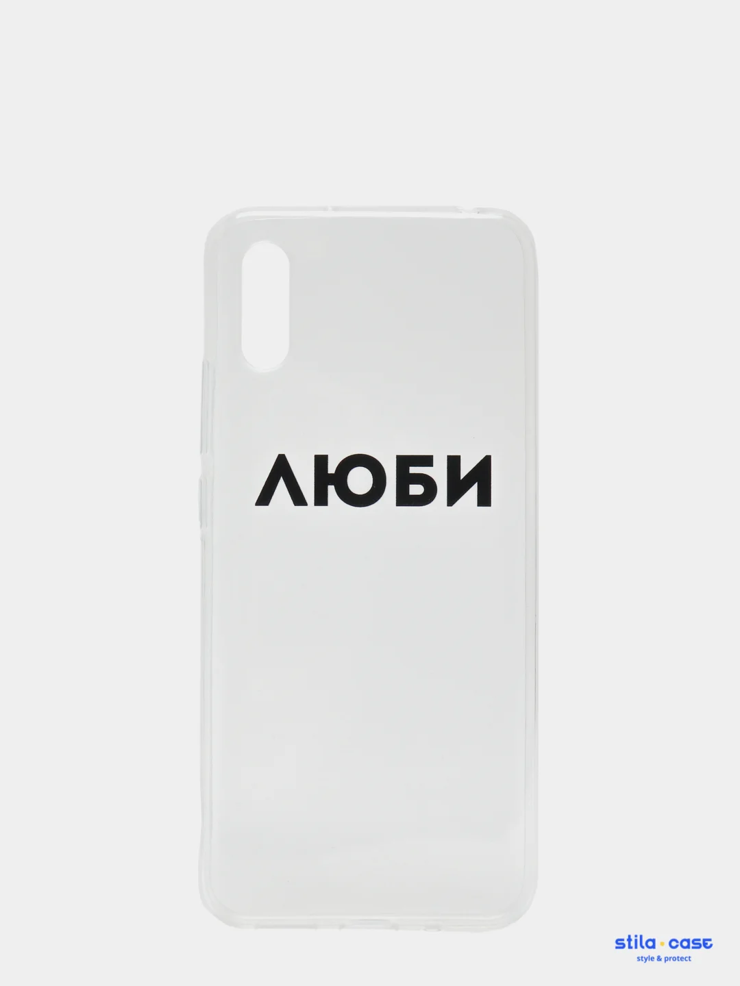 Чехол силиконовый Xiaomi Redmi 9A прозрачный