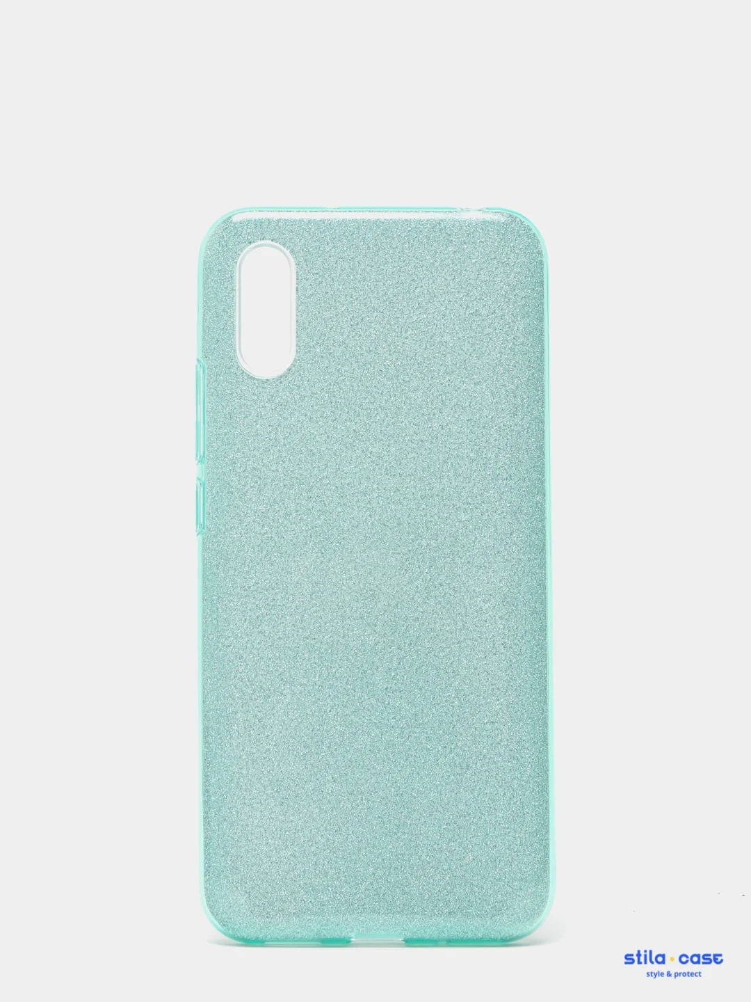 Бирюзовый чехол для Xiaomi Redmi 9A силиконовый