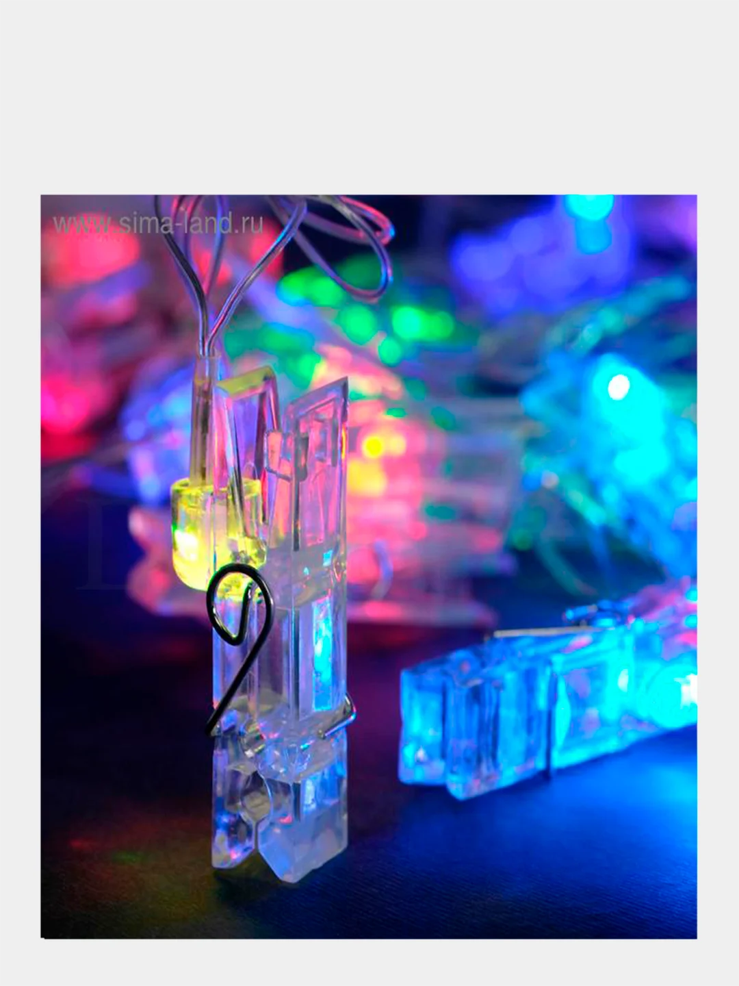 Белый led гирлянда, светодиодная