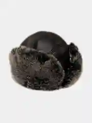 Мужская шапка с мехом